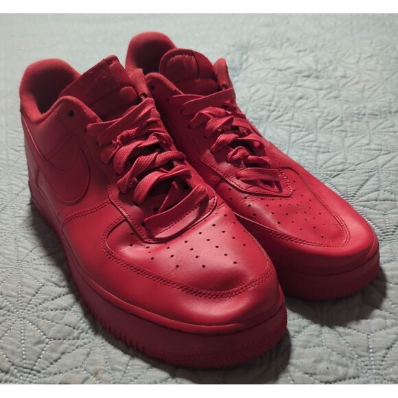 Nike Air Force 1 \'07 LV8 1 University Red Men\'s Sneakers CW6999-600 Size 12 main image 10